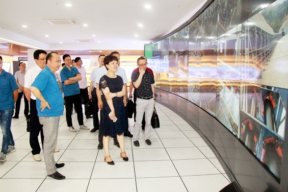 桐乡市市委副书记、市长王申峰一行莅临首页-澳门(金沙)官网网站首页考察调研